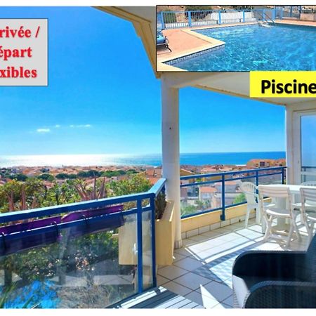 Plain-Pied, Terrasse, Piscine, Pleine Vue Mer, Plage A 6' A Pied, Parking, Wifi Фльори Екстериор снимка