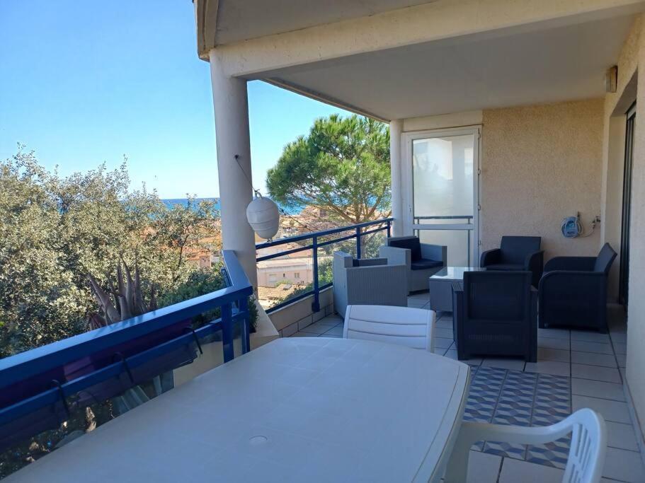 Plain-Pied, Terrasse, Piscine, Pleine Vue Mer, Plage A 6' A Pied, Parking, Wifi Фльори Екстериор снимка