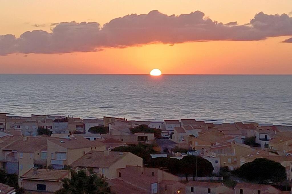 Plain-Pied, Terrasse, Piscine, Pleine Vue Mer, Plage A 6' A Pied, Parking, Wifi Фльори Екстериор снимка