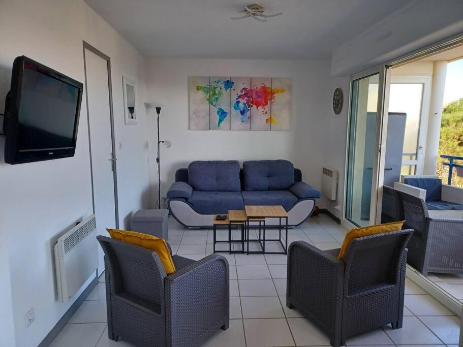 Plain-Pied, Terrasse, Piscine, Pleine Vue Mer, Plage A 6' A Pied, Parking, Wifi Фльори Екстериор снимка